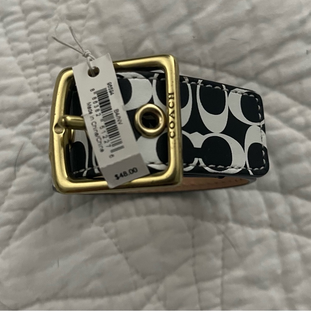 Coach Navy blue bracelet BNWT